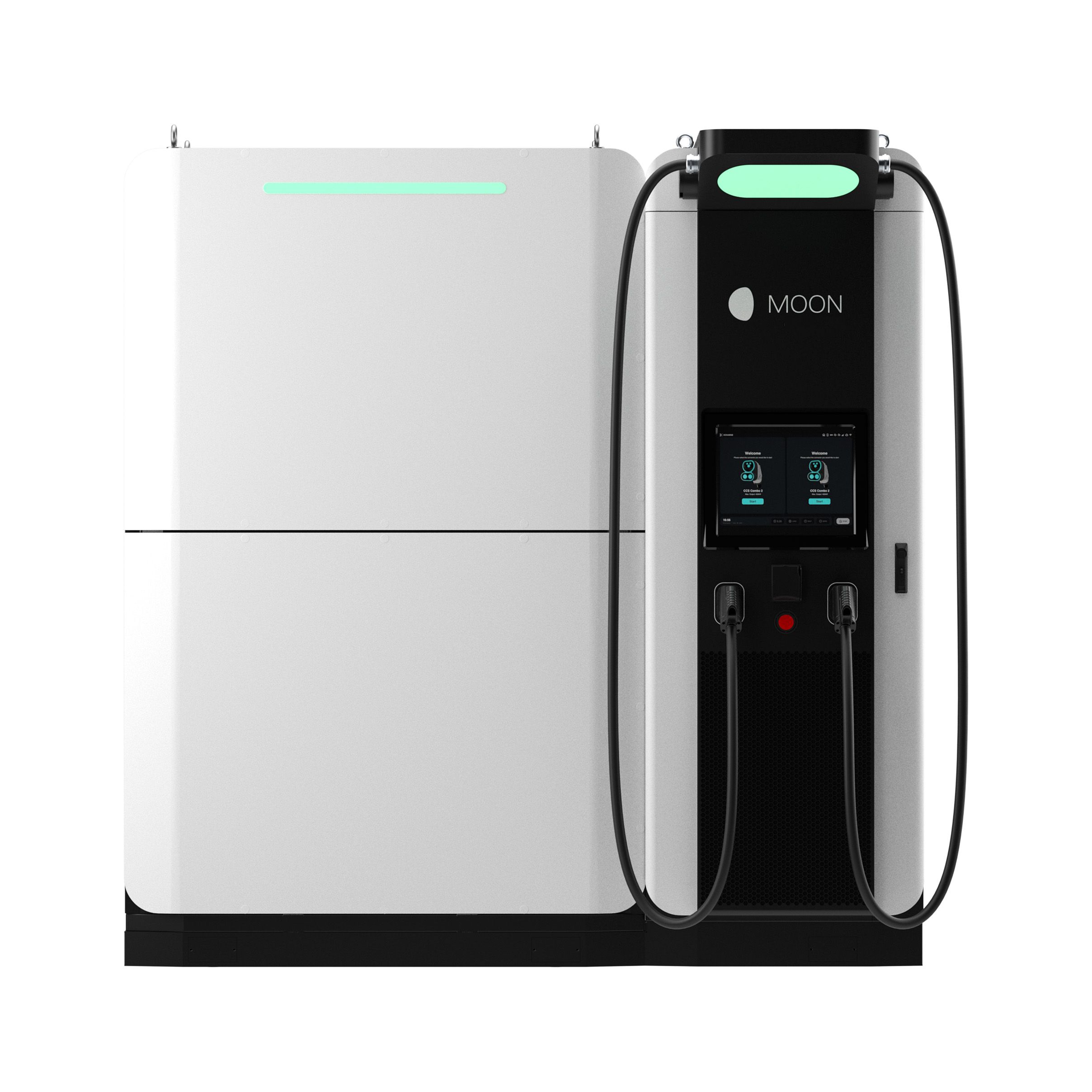 Fast charging station POWER Charger C8 from the front